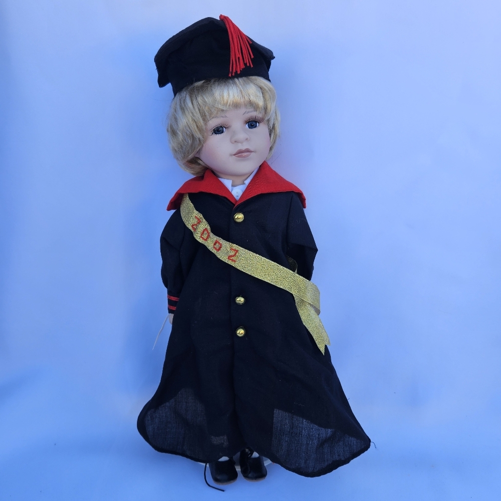 Mike Porcelain Graduated Doll (Collectible)